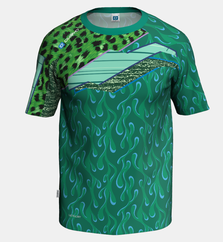 M6 Hero Short Sleeve MTB Jersey Green