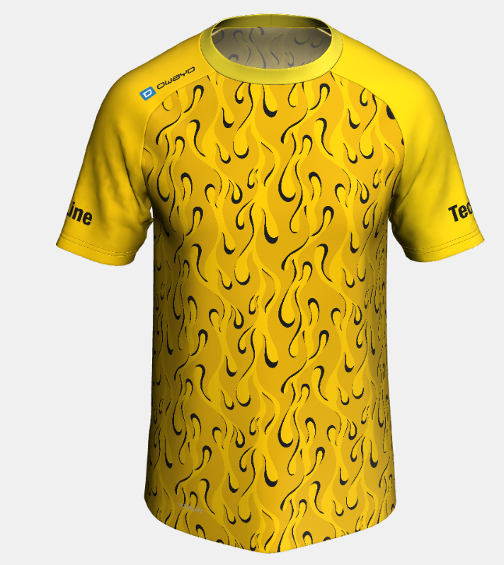 Yellow MTB Jersey