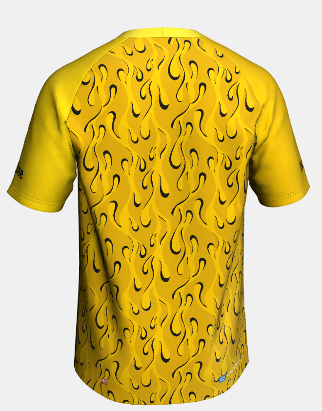 Yellow MTB Jersey