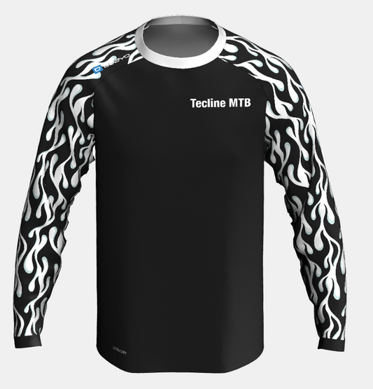 M6 Hero Black and white Jersey Long Sleeve